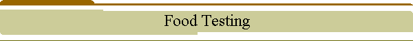 Food Testing